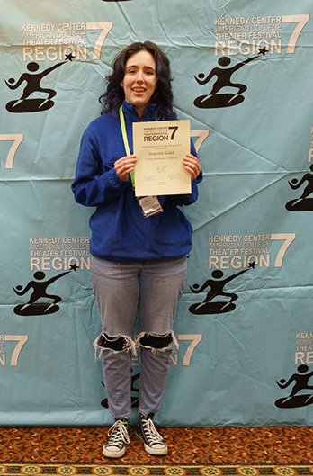 CWU Theatre Arts student Sequoia Good
