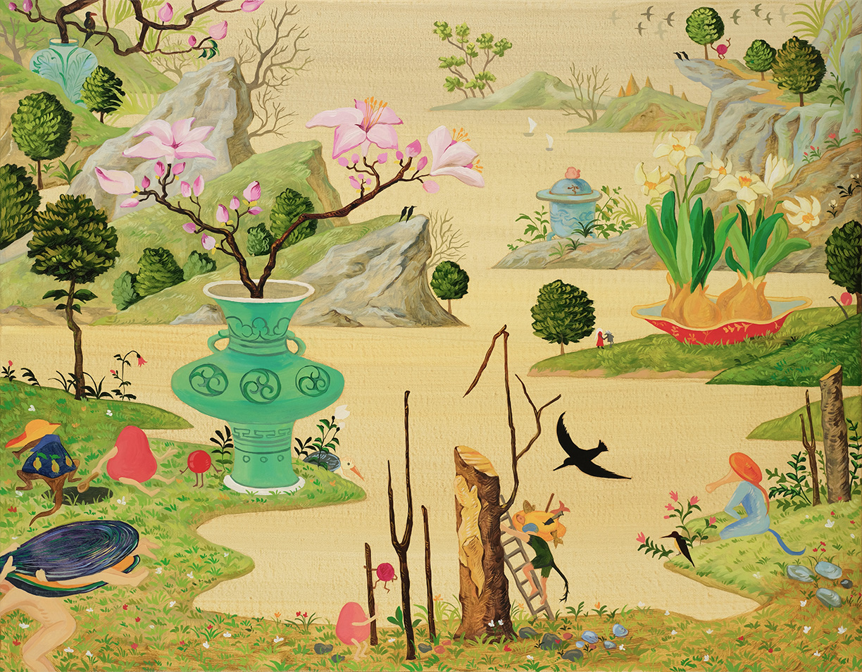 A piece of Korean art that will be displayed at CWU