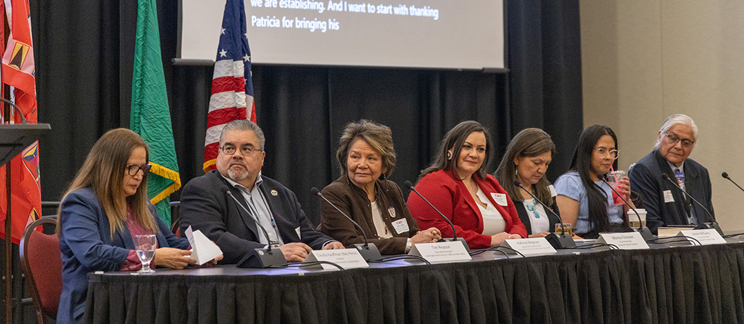 The Tribal Leaders Panel spent more than an hour talking to the CWU community.
