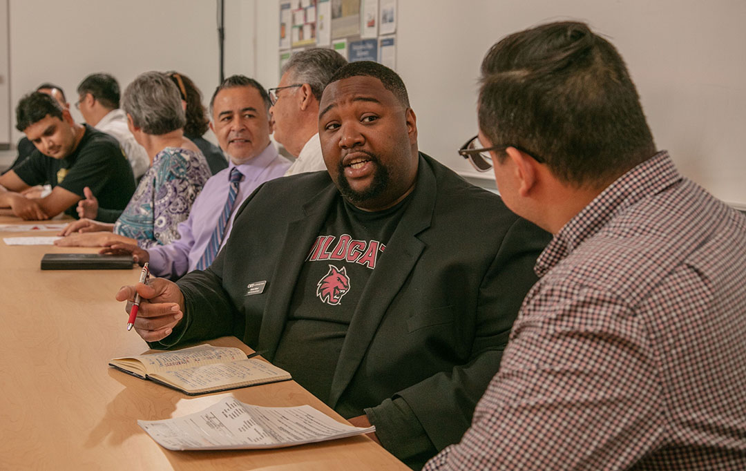CWU Capital Projects Director Delano Palmer is among a growing number of BIPOC employees at the university.