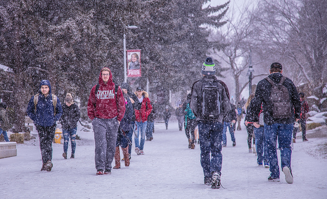 Winter is here and safety is the top priority for CWU students and employees.