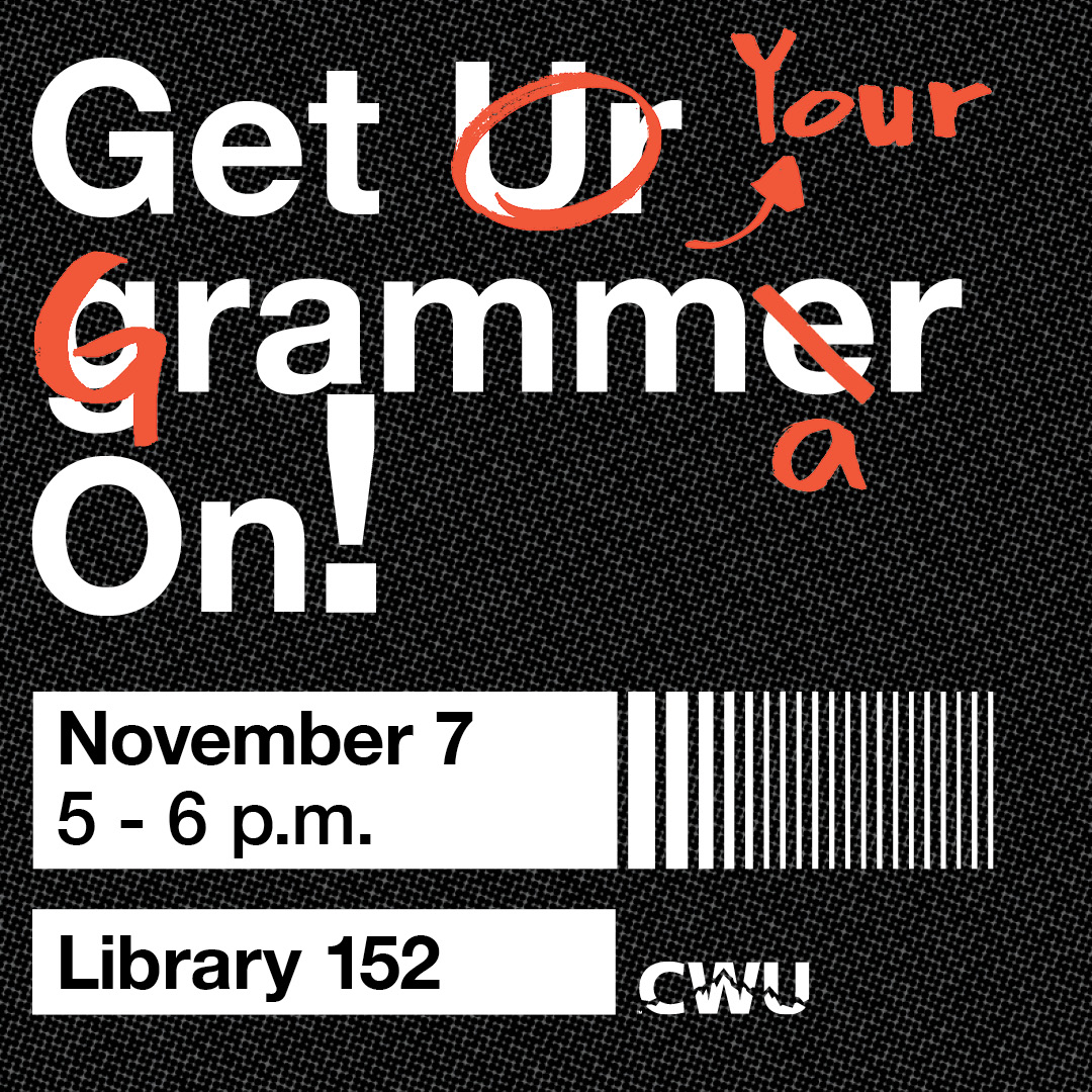Get UR grammer On! workshop poster