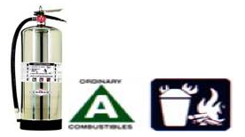 Pressurized water-based extinguisher 