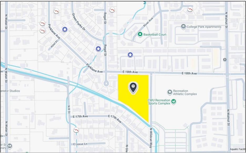 Tax parcel 333634 and surrounding locations