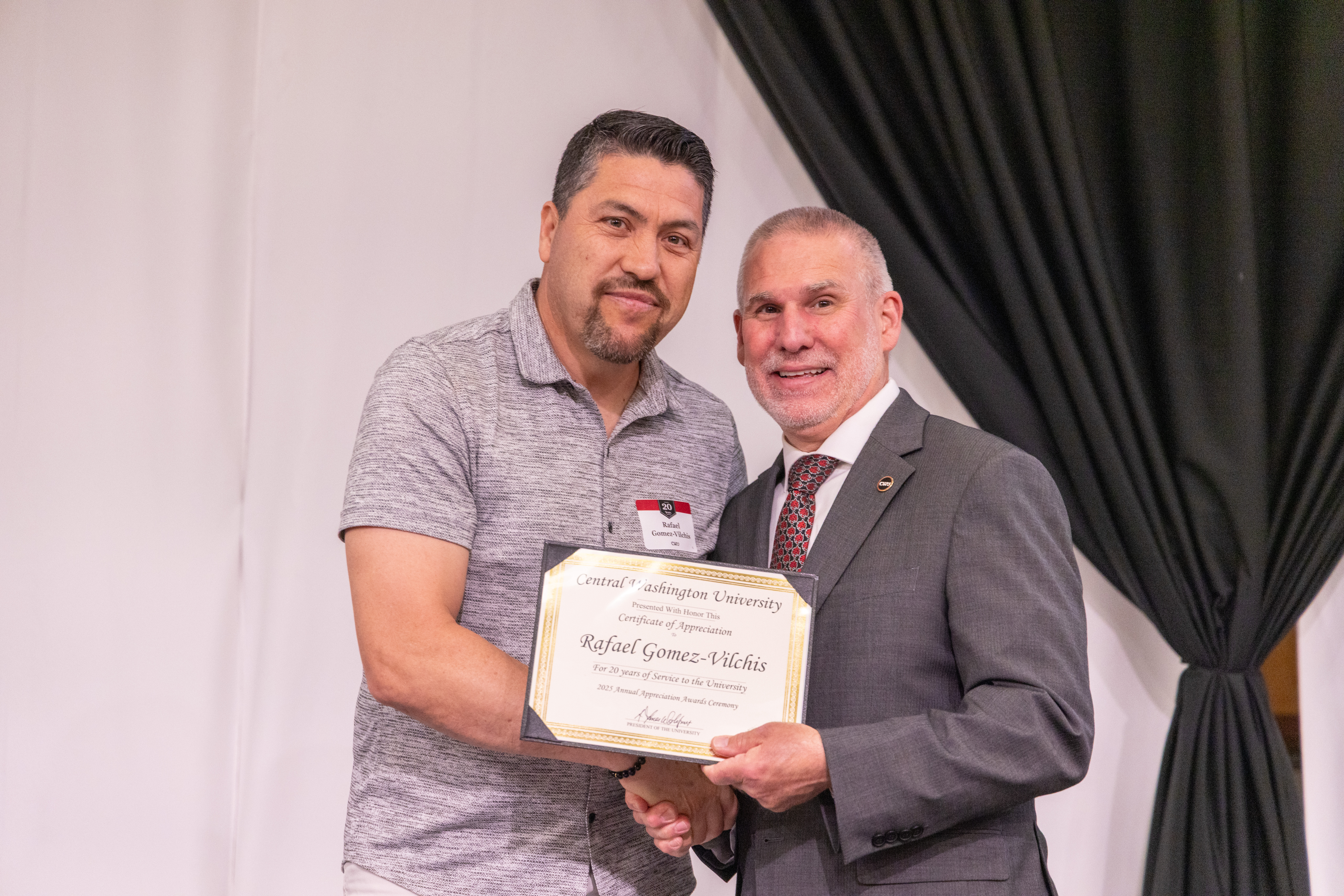 employee appreciation awards rafael gomez vilchis