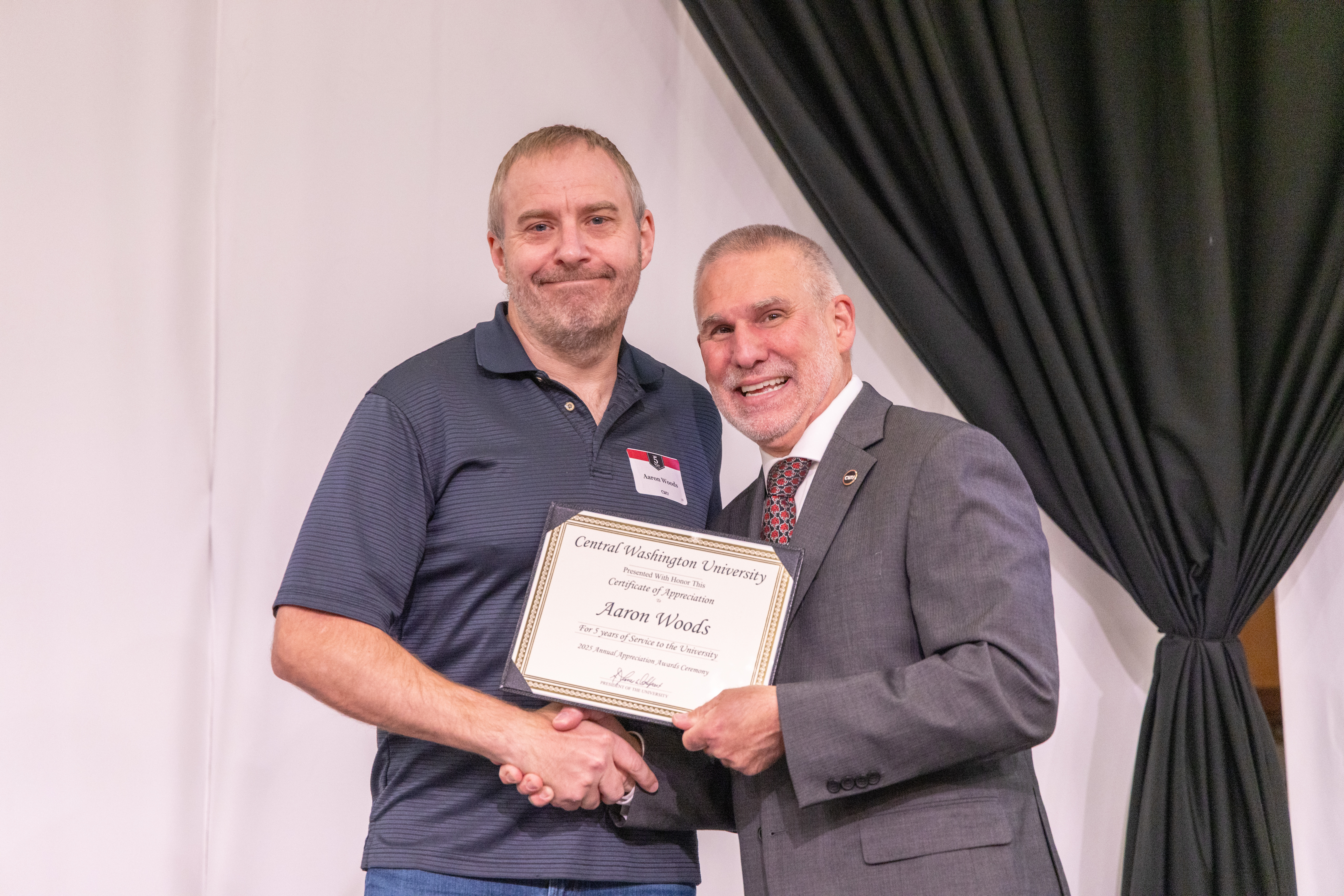 employee appreciation awards aaron woods