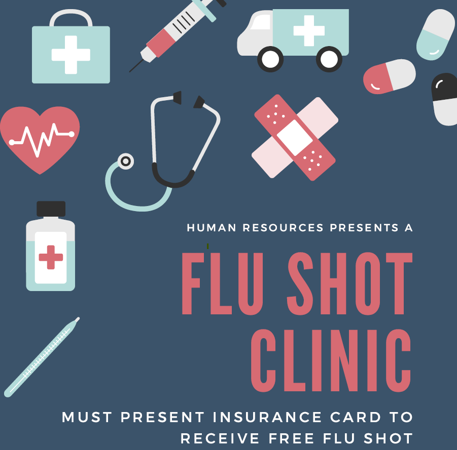Flu Shot Clinic Flyer (no informative details)