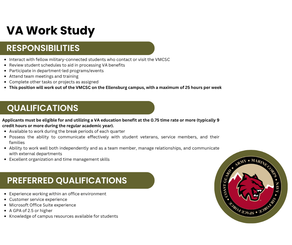 VA Work Study Ad