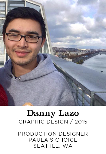 Danny Lazo Graphic Design 2015. Production Designer Paula's Choice Seattle, WA