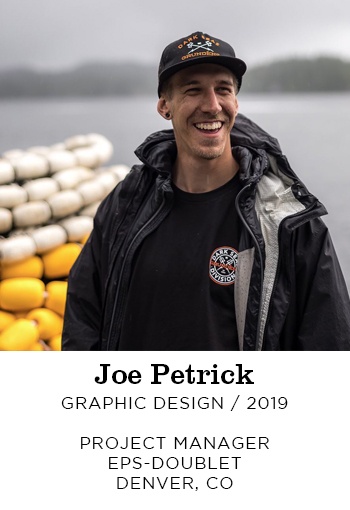 Joe Petrick Graphic Design 2019. Project Manager EPS-Doublet Denver, CO 
