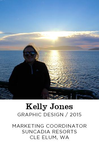 Kelly Jones Graphic Design 2015. Marketing Coordinator Suncadia Resorts Cle Elum, WA