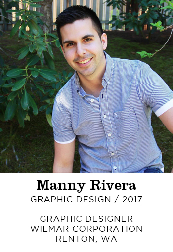 Manny Rivera Graphic Design 2017. Graphic Designer Wilmar Corporation Renton, WA