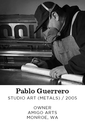Pablo Guerrero Studio Art Metals 2005. Owner Amigo Arts Monroe, WA
