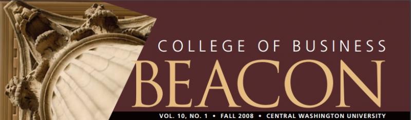 Voyage magazine cover with building column in the background.