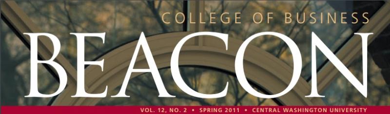 Voyage magazine cover with windows in the background. 