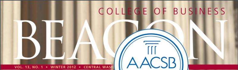 Voyage magazine cover with building in the background