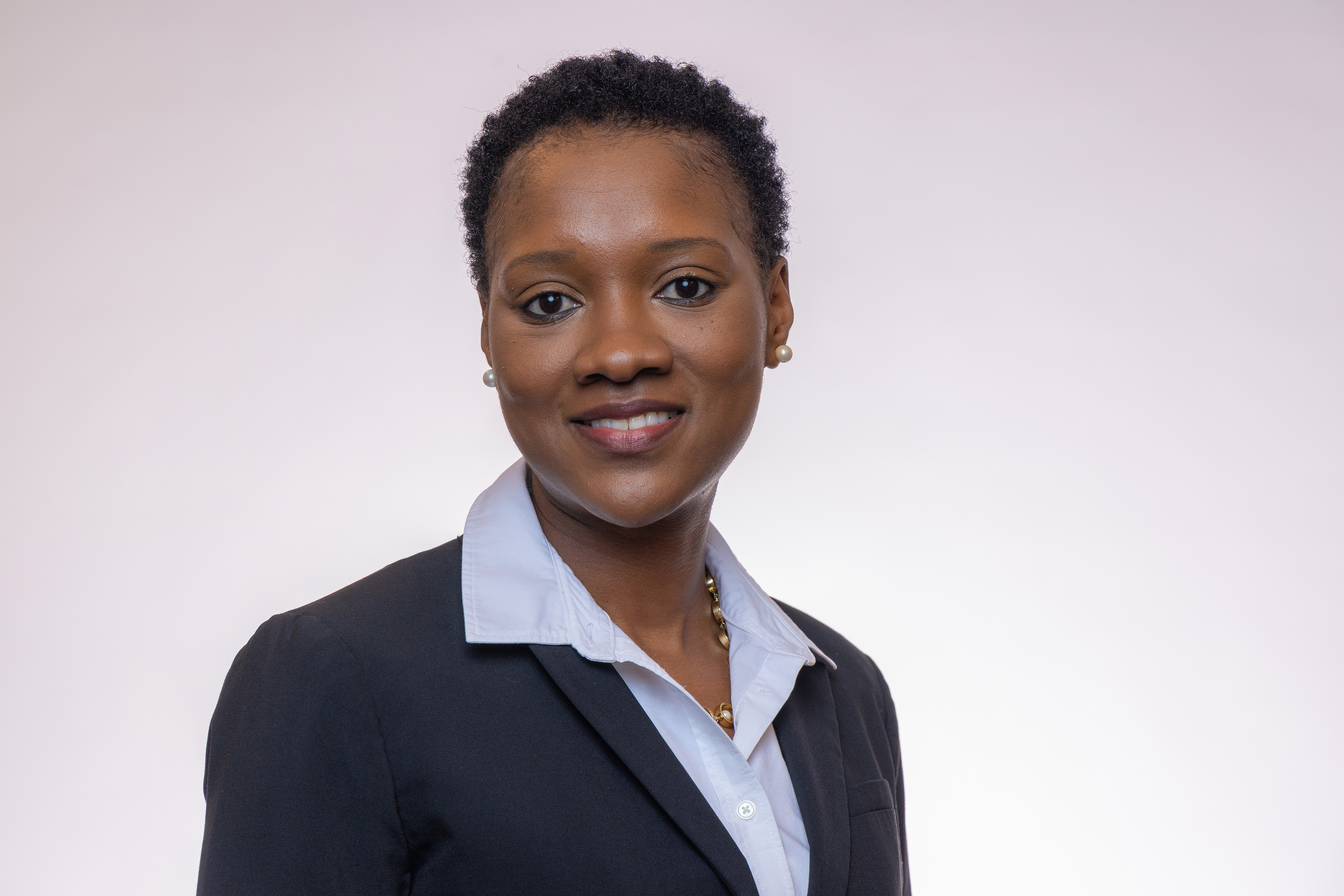 Portrait of department chair, Tennecia Dacass.