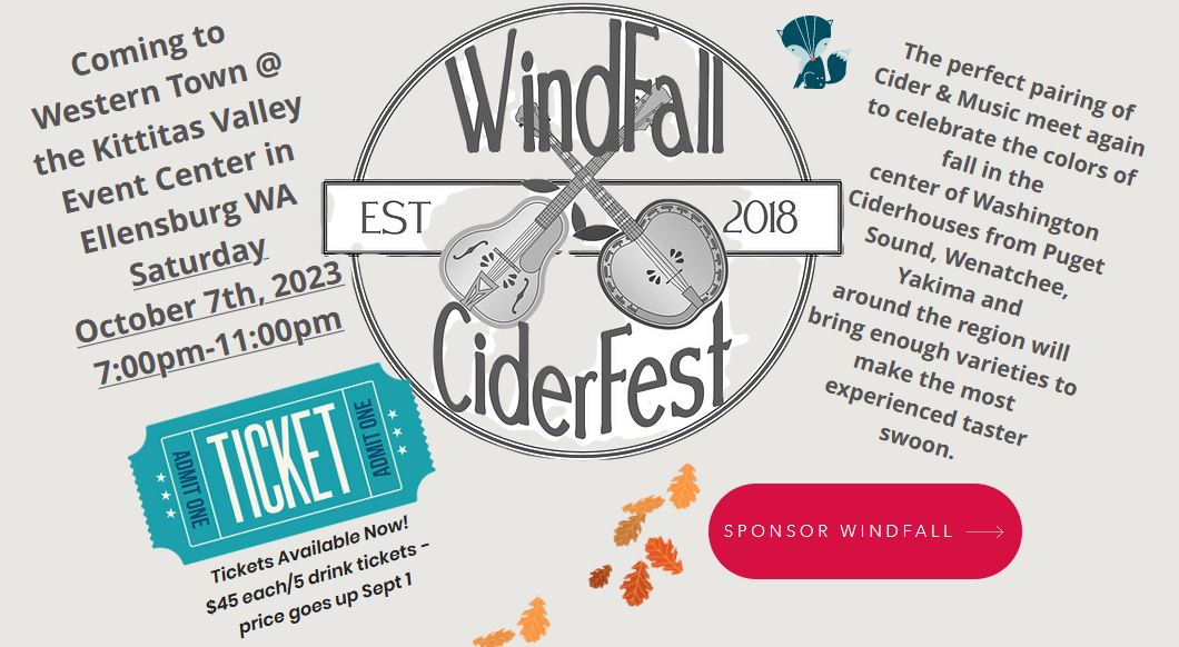 WindFest CiderFest, Ellensburg, WA Oct. 7, 2023
