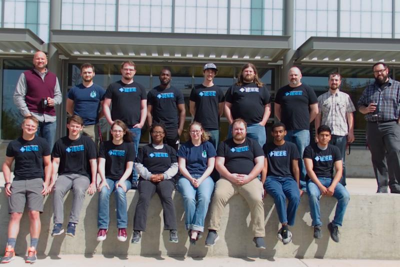 A group of IEEE students.