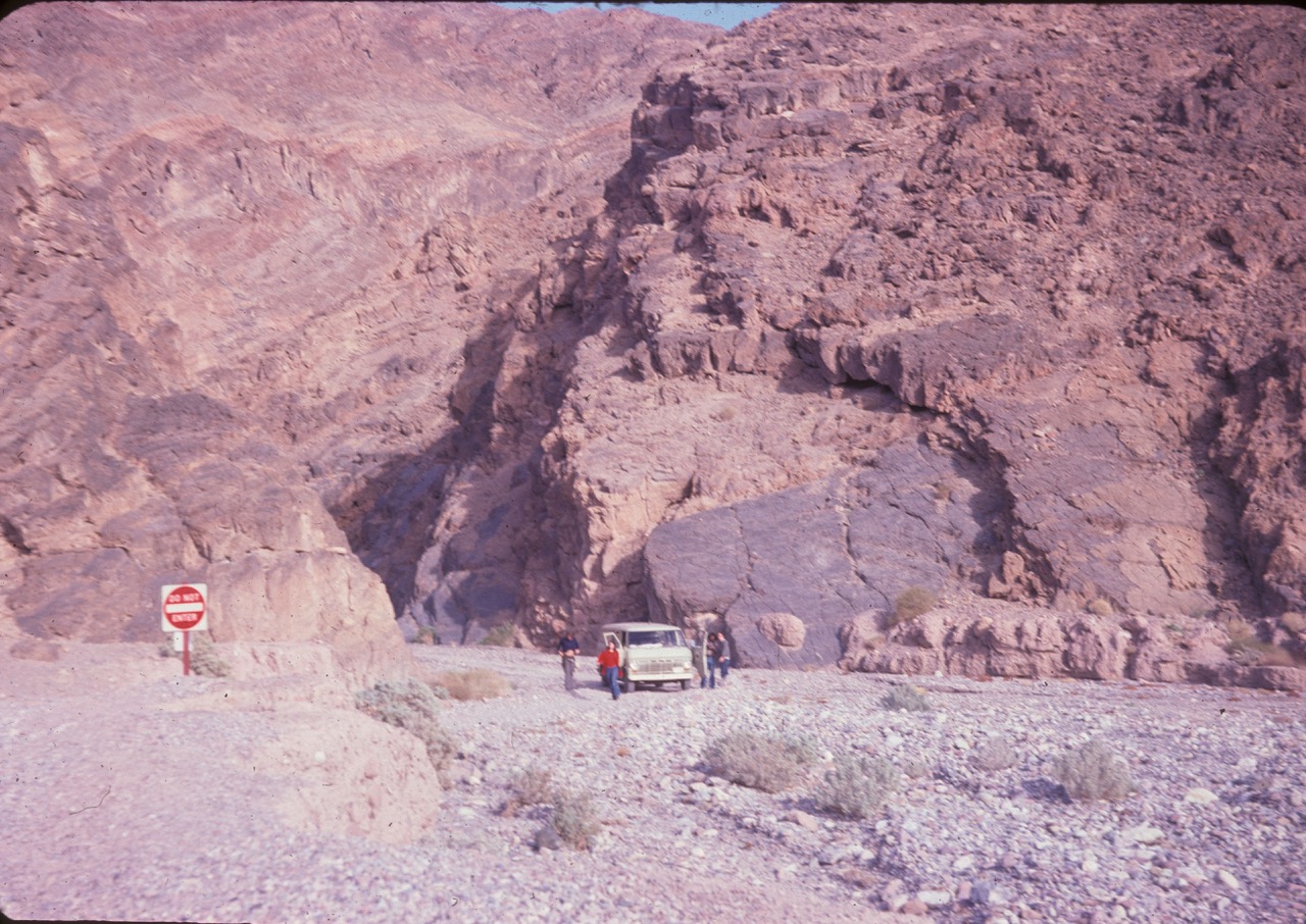 1974 Field Trip, Titus Canyon