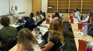 Clarinet camp class.