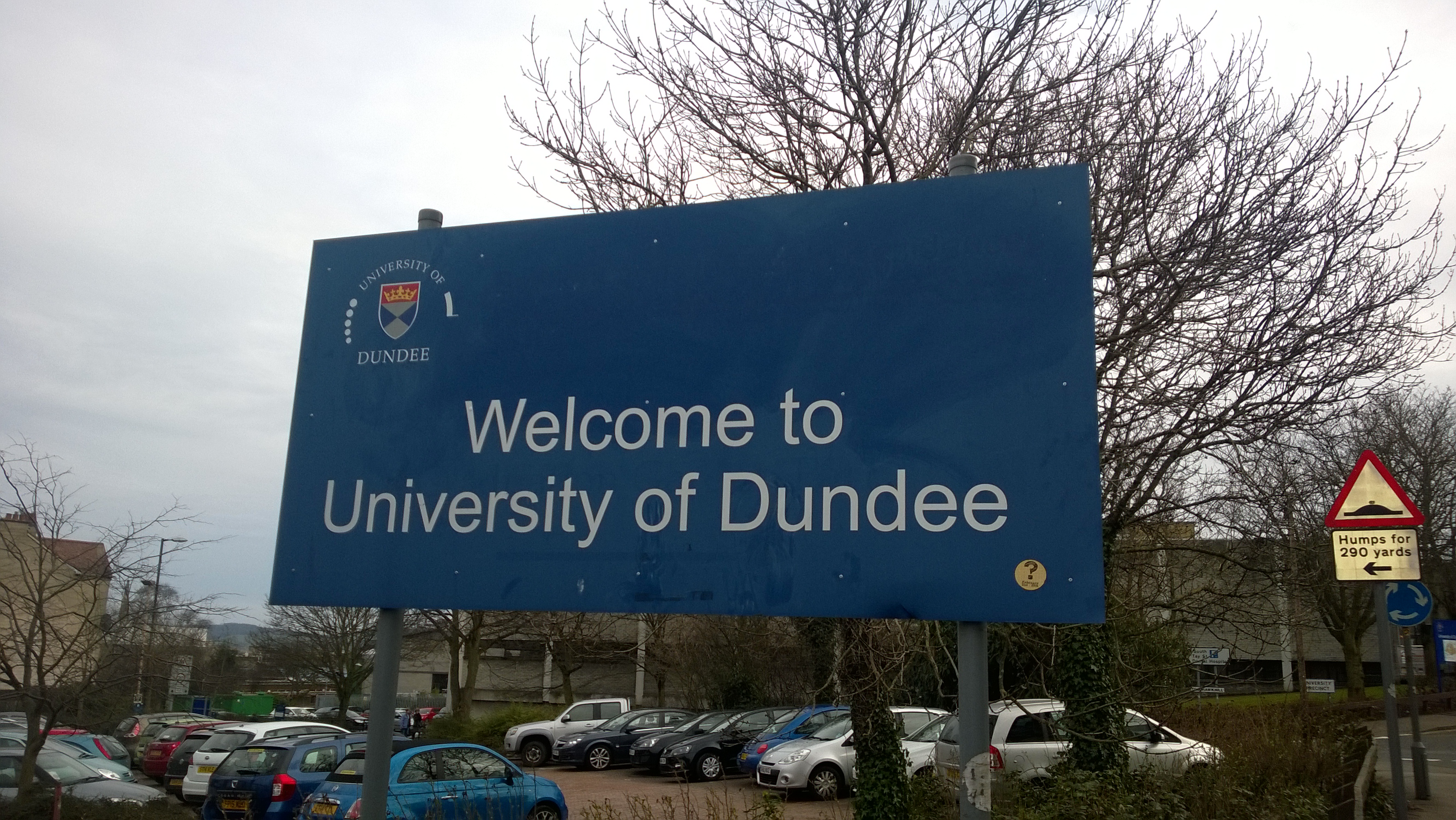 University of Dundee Sign
