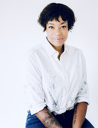 Noelle Scaggs posed for a headshot.