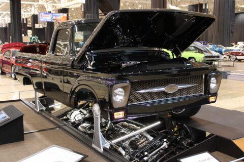 A classic car at Art Morrison Enterprieses