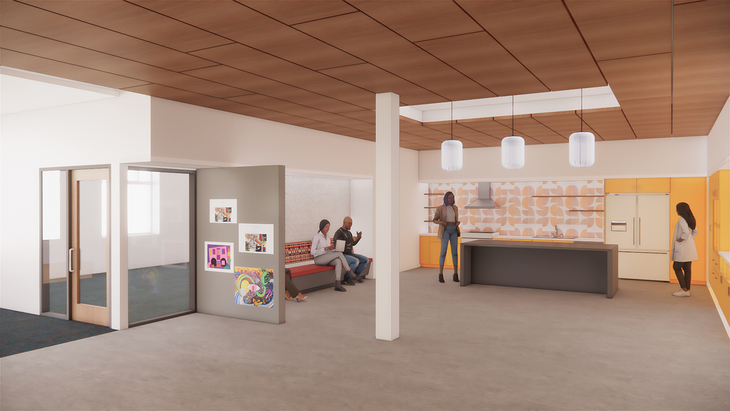 Architectural rendering of the MCC