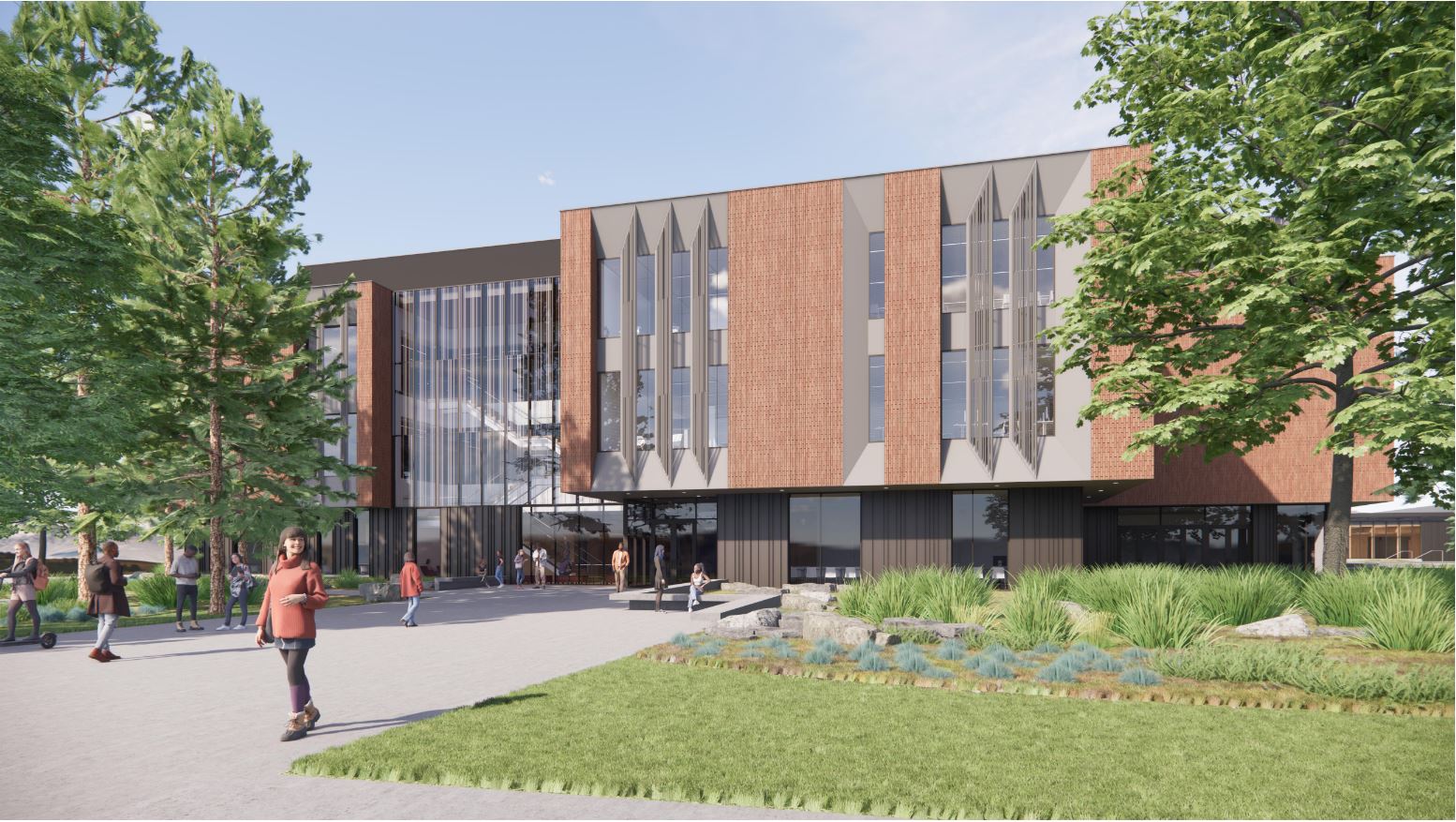 An architectural drawing of the NAC