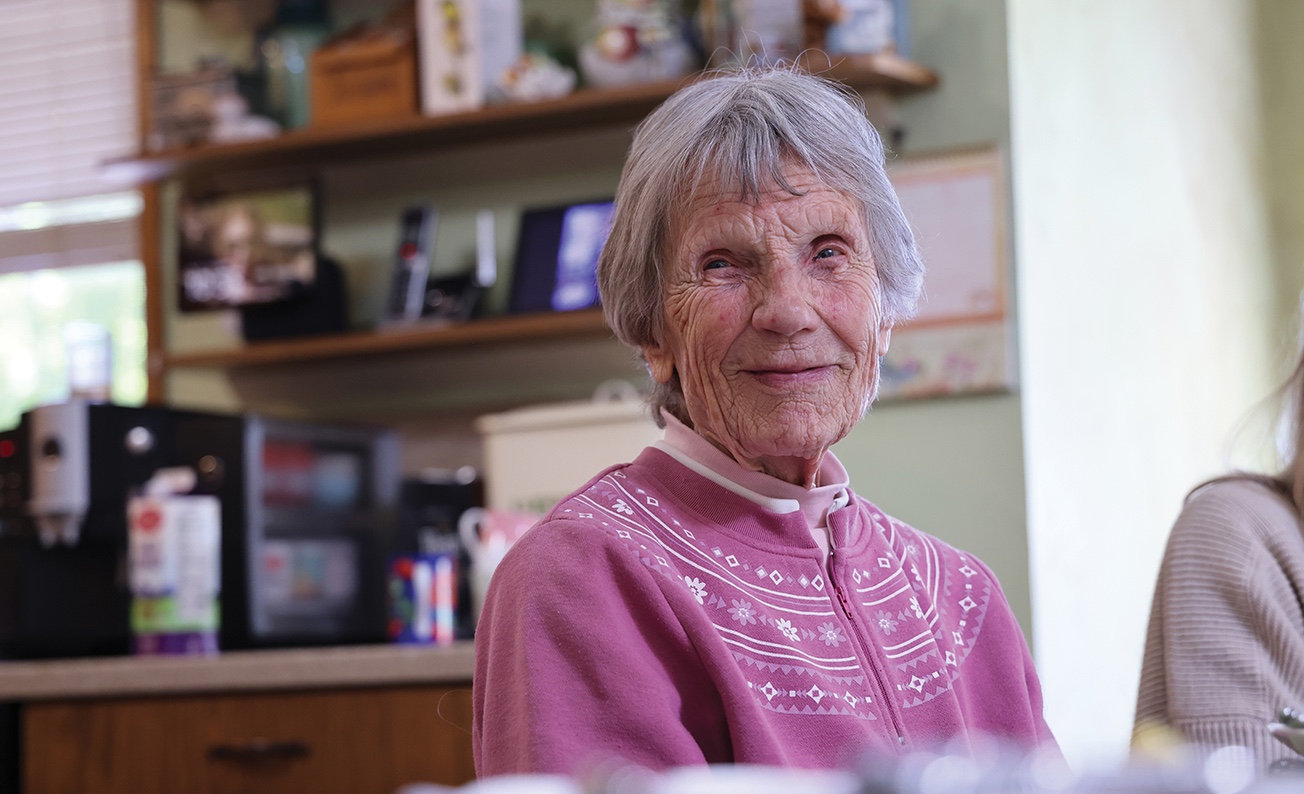 Retired Scholarship Luncheon coordinator Ruth Harrington