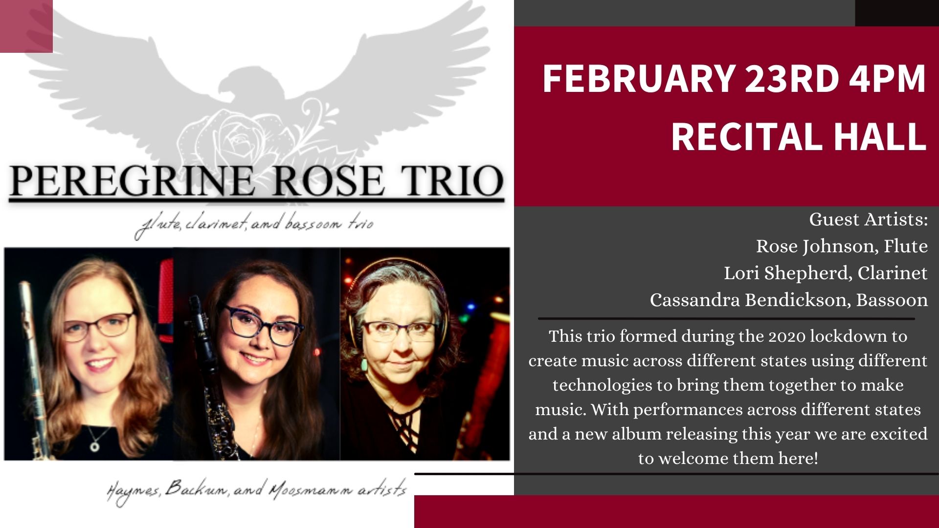 Peregrine Rose Trio