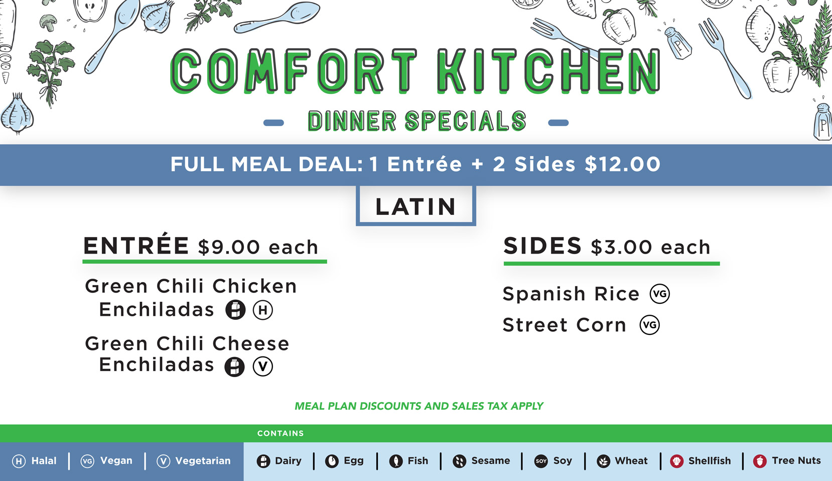 Comfort Kitchen Latin