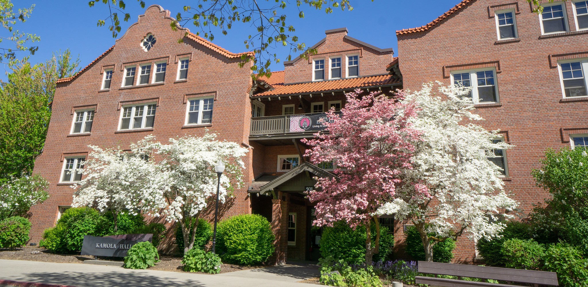 Kamola Hall in summer