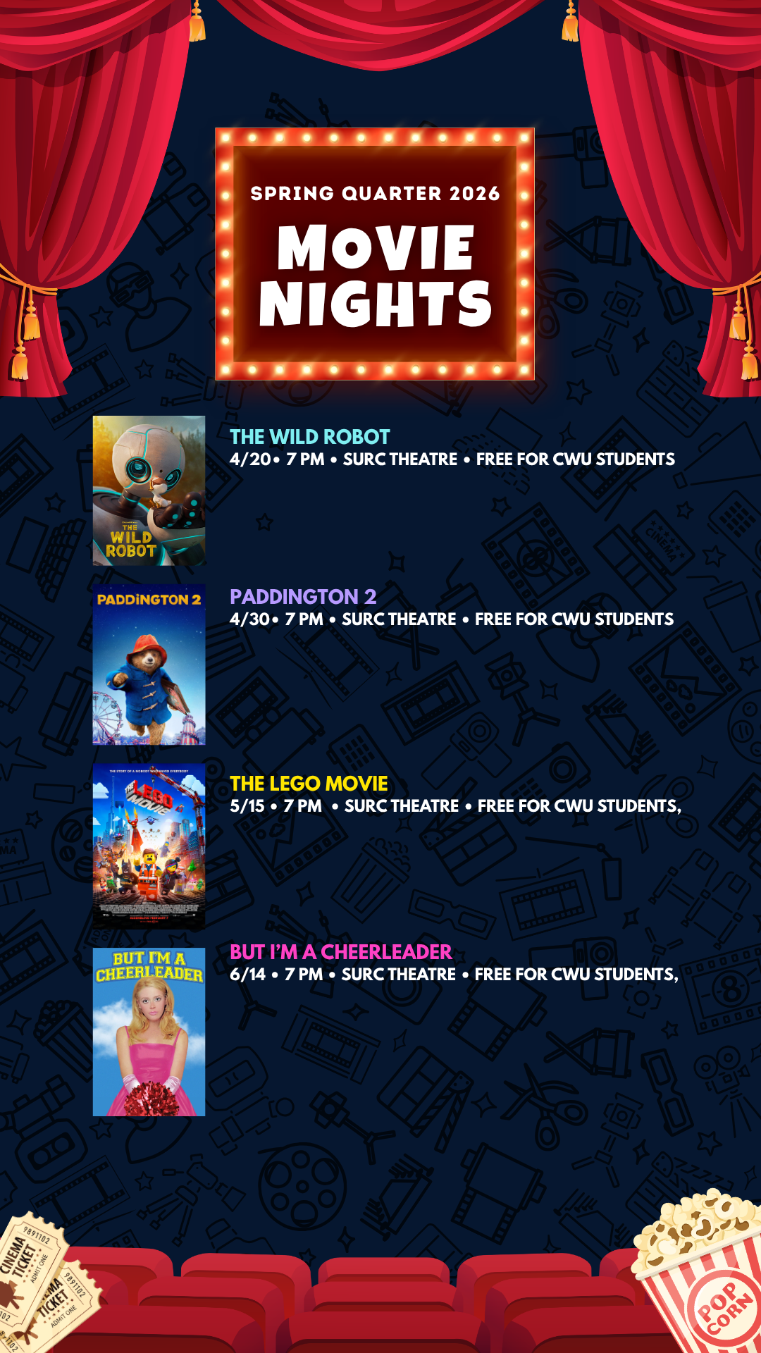 spring movie nights